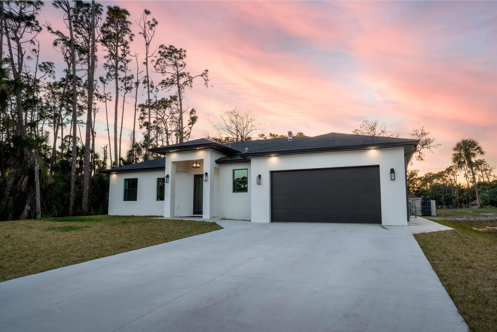 EBM Development custom home exterior in Southwest Florida