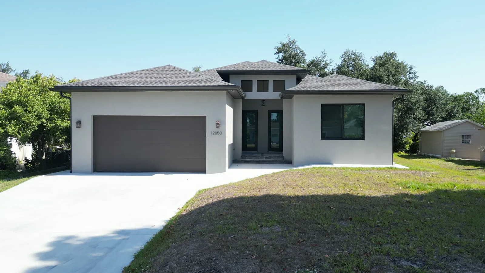 EBM Development custom home exterior in Southwest Florida