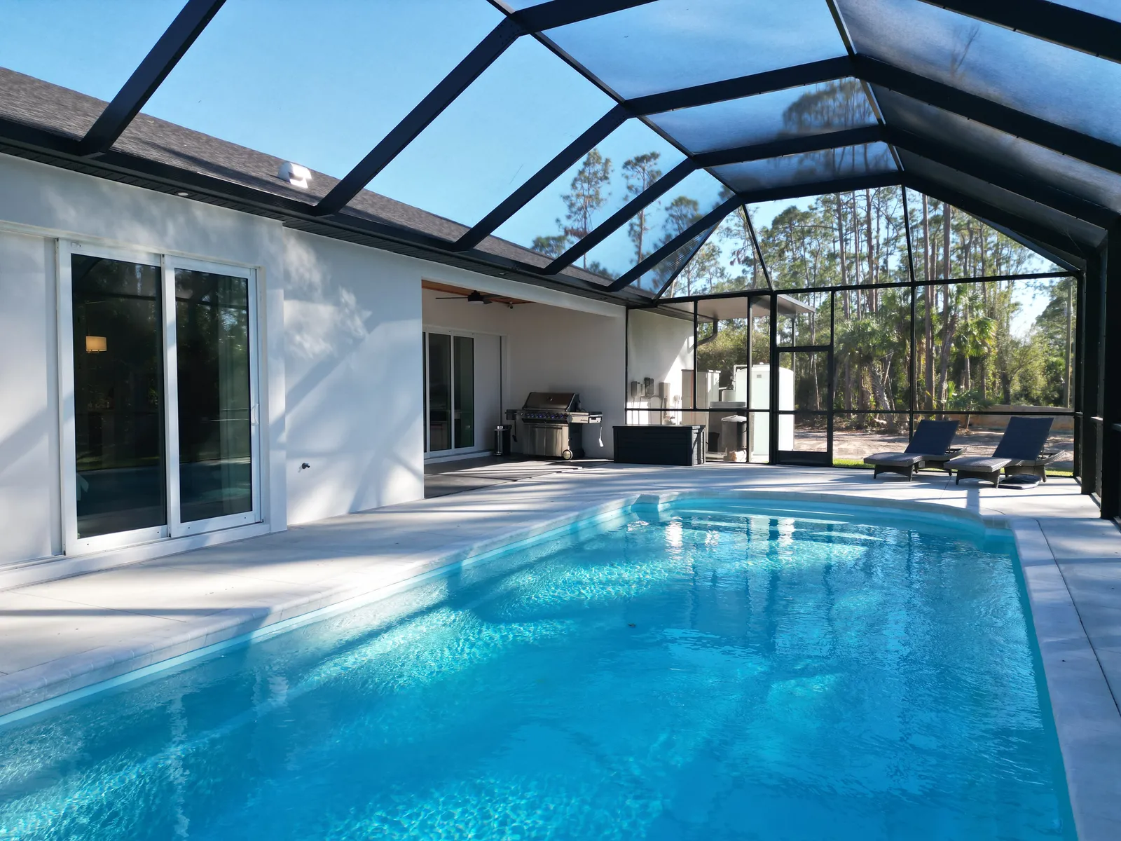 EBM Development custom home exterior in Southwest Florida