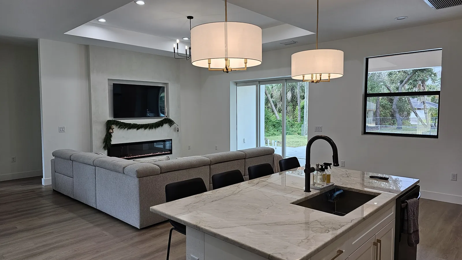EBM Development custom home interior in Southwest Florida